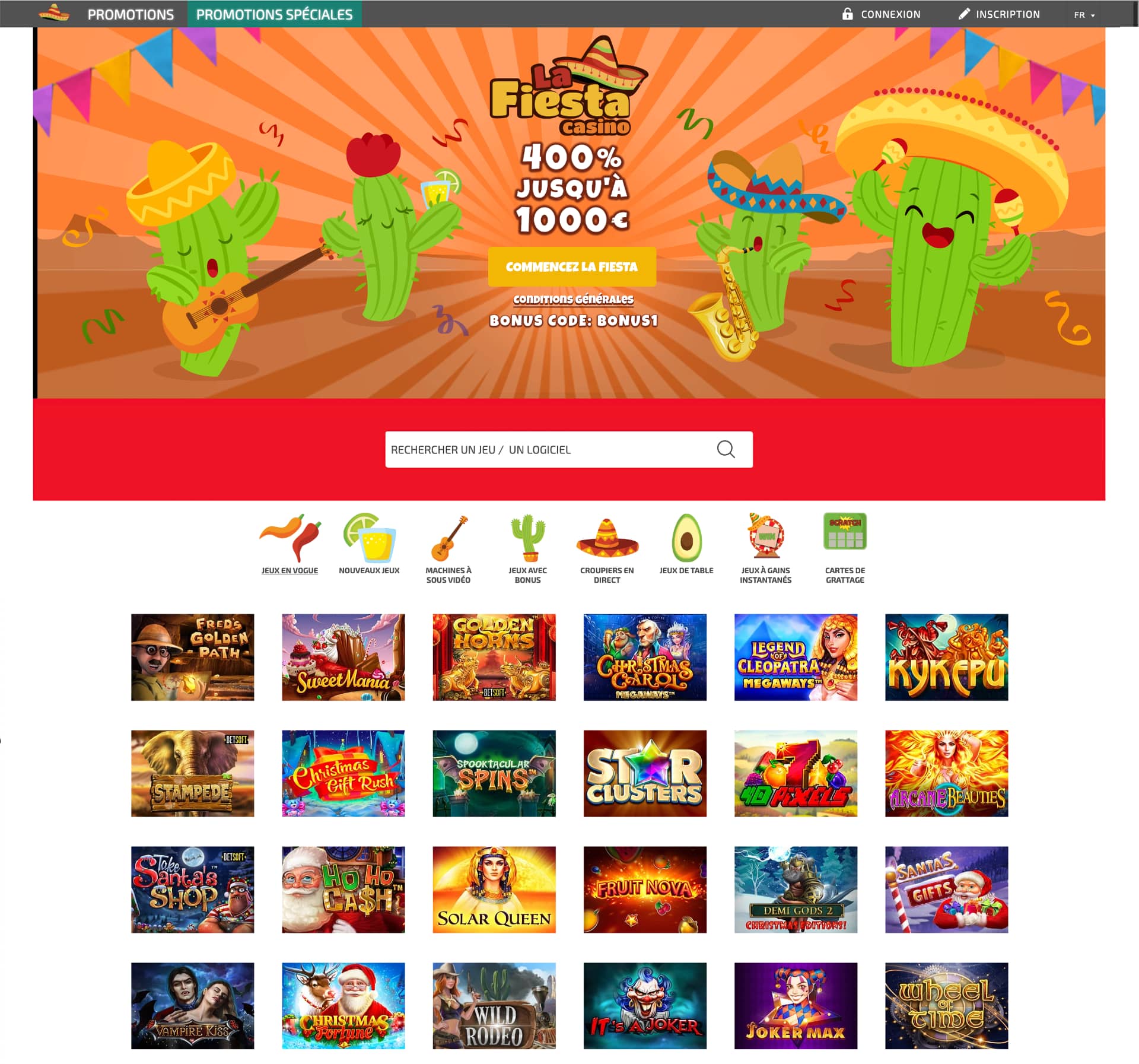 la fiesta casino officiel